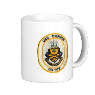 USS O'BRIEN (DD 975) COFFEE MUGS