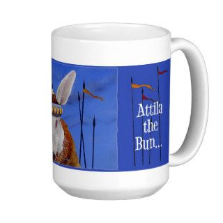 Will Bullas mug "Attila the Bun"