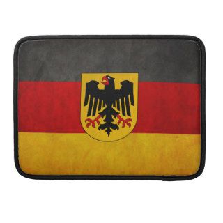 Vintage Grunge Germany Flag Deutschland Flag MacBook Pro Sleeves