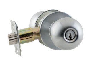Schlage D60PD 625 Bright Chrome Classroom Security Lock Orbit Knob   Doorknobs  