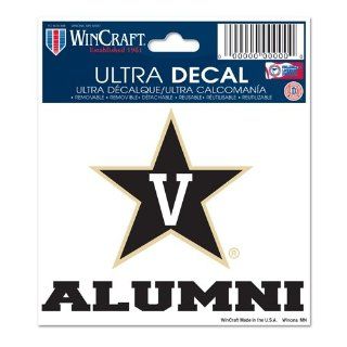 Vanderbilt Commodores Official NCAA 3"x4" Car Window Cling Decal  Sports Fan Automotive Decals  Sports & Outdoors