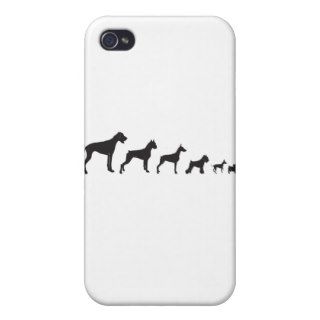 Dogs, both Big and Small iPhone 4 Covers