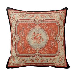 Vintage French Fabric Panel Pillow