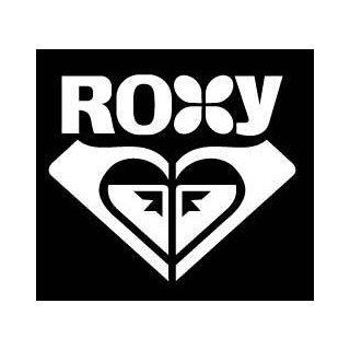 Roxy 9 Inch "White" Vinyl Decal + Other Colors Available 