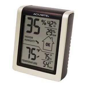 AcuRite Digital Humidity and Temperature Comfort Monitor 00619HDSB