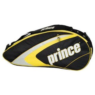 Prince Rebel Triple Tennis Bag (Yellow/Black)  Sports & Outdoors