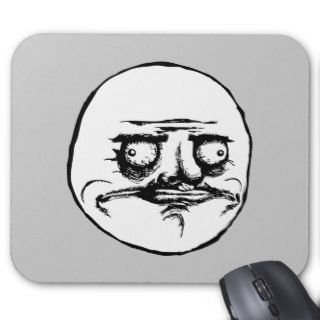 Me Gusta Rage Face Meme Mousepad