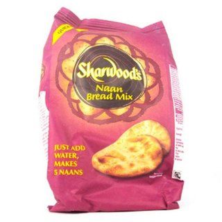 Sharwoods Naan Bread Mix 325g  Flour And Meals  Grocery & Gourmet Food
