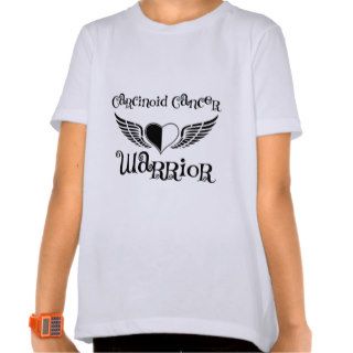 Carcinoid Cancer WARRIOR Fighter Wings Tshirt