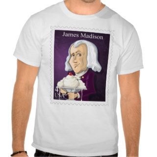 U.S. Presidents Stamp Shirt #4 Madison