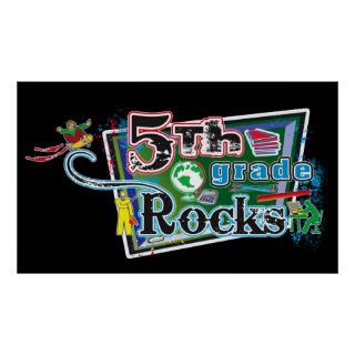 5th Grade Rocks, Poster