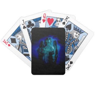 Heavenly Angelic Statue Bicycle® Playing Cards