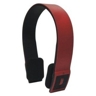 Inland ProHT Bluetooth Headset (Red) Stereo Red Wireless Bluetooth 328 ft Over the head Binaural Semi open  by INLAND PRODUCTS INC Electronics