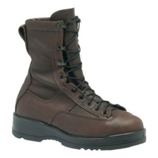 Belleville Waterproof Chocolate Brown Safety Toe Flight Boots, 330 ST Shoes