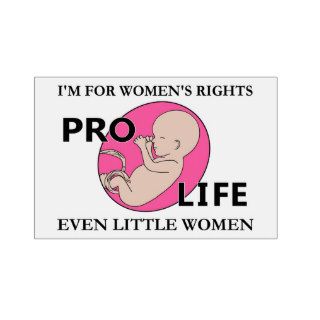 I'm for Women's Rights Even Little Women Yard Sign