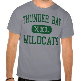 Thunder Bay   Wildcats   Junior   Alpena Michigan Shirts