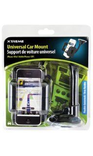 Xtreme 59101 Universal Car Mount   Retail Packaging   Black Cell Phones & Accessories