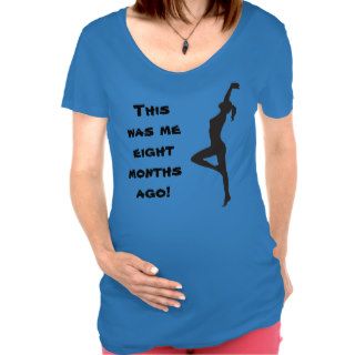 Funny Figure Maternity T Shirt
