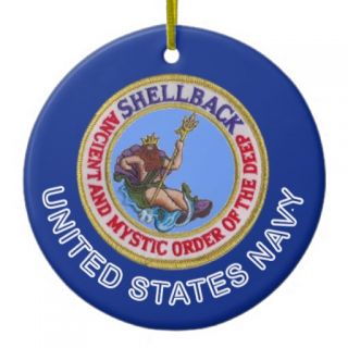 Shellback United States Navy Ornaments