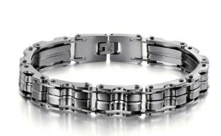 Brand New Unisex Titanium Bracelet in a Nice Gift Box  BR309 Jewelry