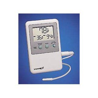 2288886 Thermometer Hi/Lo w/Mem Alarm No Mercury Ea VWR Scientific  61161 336