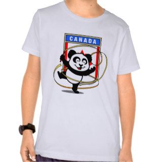 Canada Rhythmic Gymnastics Panda T Shirts