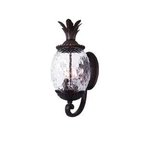 Acclaim Lighting Lanai Collection Wall Mount 3 Light Outdoor Black Coral Light Fixture 7511BC