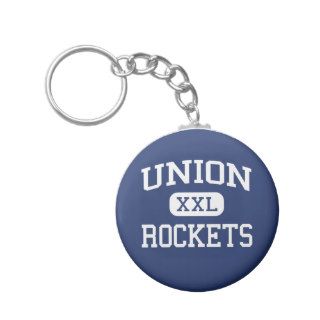 Union   Rockets   High School   Modoc Indiana Keychains