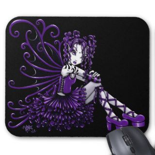 "Kelli" Purple Fairy Mousepad