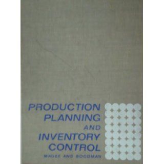 Production Planning and Inventory Control John Francis Magee, D.M. Boodman 9780070394889 Books