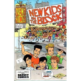 The New Kids on the Block NKOTB, #2 (Comic Book, 1991) Harvey Comics Books