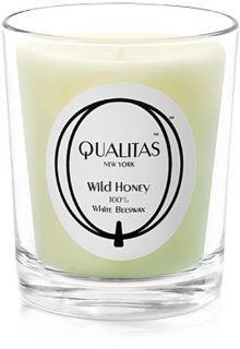 Qualitas Beeswax 6 1/2 Ounce Candle, Wild Honey Scented  