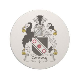 Conway Family Crest Coaster
