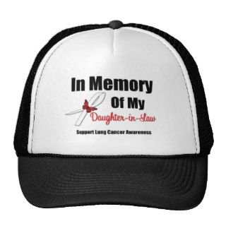 Lung Cancer In Memory Daughter in Law Trucker Hat