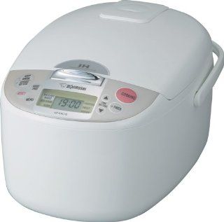 Zojirushi NP KAC18 10 Cup Rice Cooker and Warmer with Induction Heating System Kitchen & Dining