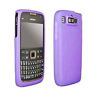 Nokia E73 Soft Touch Purple Skin Cell Phones & Accessories