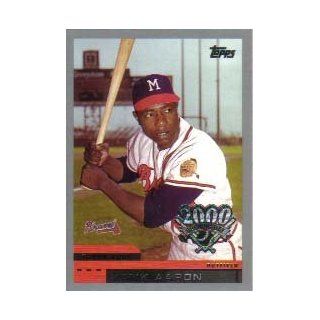 2000 Topps Opening Day #22 Hank Aaron Sports Collectibles