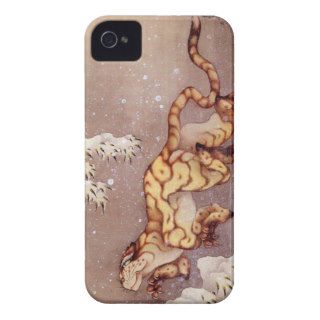 Hokusai's 'Tiger in the Snow' iPhone 4 Case