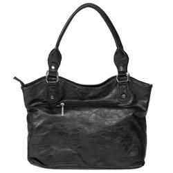 Je Veux by Journee Double Handle Oversized Tote Shoulder Bags