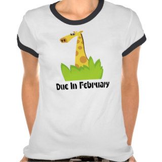 Funny February Due Date Announcement Shirt