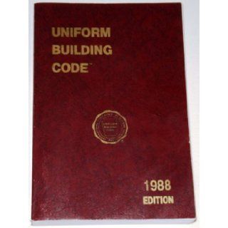 Uniform Building Code 1988 Edition / UBC 88 Books