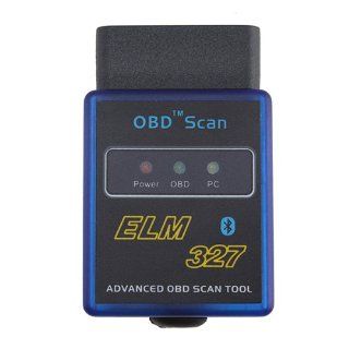 ERUSUN Mini ELM327 Bluetooth Wireless OBD II OBD2 Auto Car Diagnostic Scan Tool for Palm, PDA, Mobile Windows PC Smart phone 