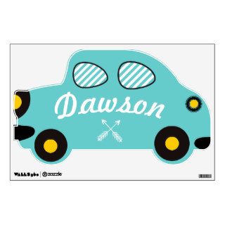 Any Custom Color Personalized Car Wall Decal