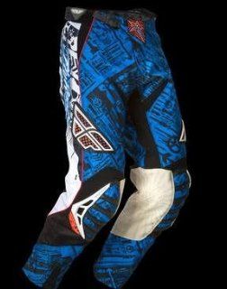 Fly Racing Evolution Pants , Distinct Name Blue/Black, Size 28, Primary Color Blue, Gender Mens/Unisex 365 13128 Automotive