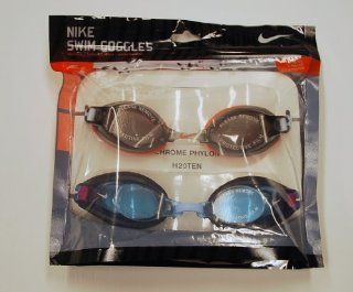 Nike Training Two Pack Orange and Blue Swim Goggles  Sports & Outdoors
