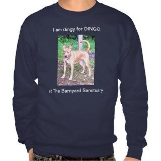 Dingo dog rescue sweatshirt The Barnyard Sanctuary
