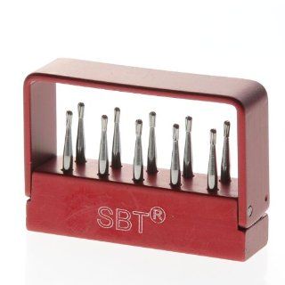 Generic Dental Tungsten Steel Burs For High Speed Handpiece Color Silver Size FG 332 Health & Personal Care