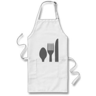 Spoon, Knife & Fork Graphic Aprons
