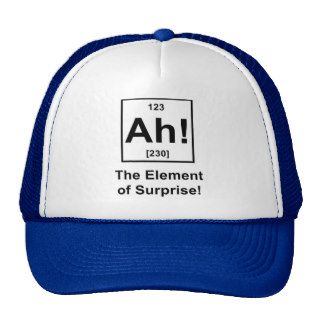 Ah The Element of Surprise Mesh Hat