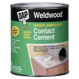 DAP Weldwood 128 fl. Oz. Nonflammable Contact Cement 25336
